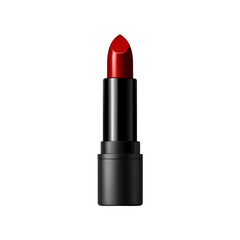 Fototapeta premium Luxurious lipstick make-up beauty product isolated on a transparent background.