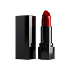Obraz premium Luxurious lipstick make-up beauty product isolated on a transparent background.