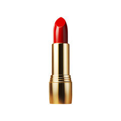 Fototapeta premium Luxurious lipstick make-up beauty product isolated on a transparent background.