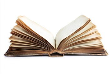 Fototapeta premium Antique Open Book - Vintage Knowledge