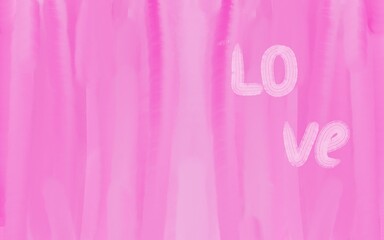 The concept of valentine's day or all lovers. Handwritten lettering LOVE seamless pattern.