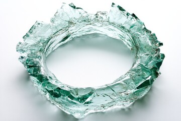 Frozen Ice Ring Sculpture