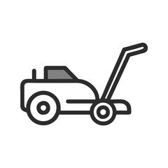 lawn mower icon design