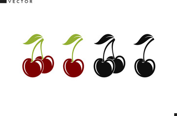 Cherry vector illustration 