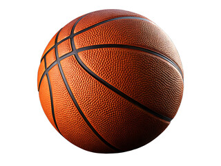 Fototapeta premium basketball isolated on white background