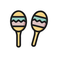 maracas icon design