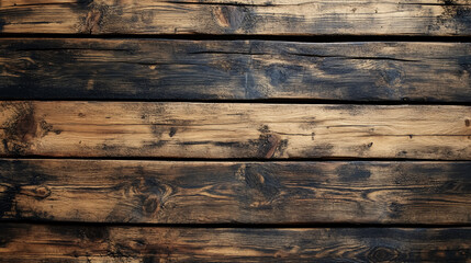 Fototapeta premium An old wooden plank texture background.