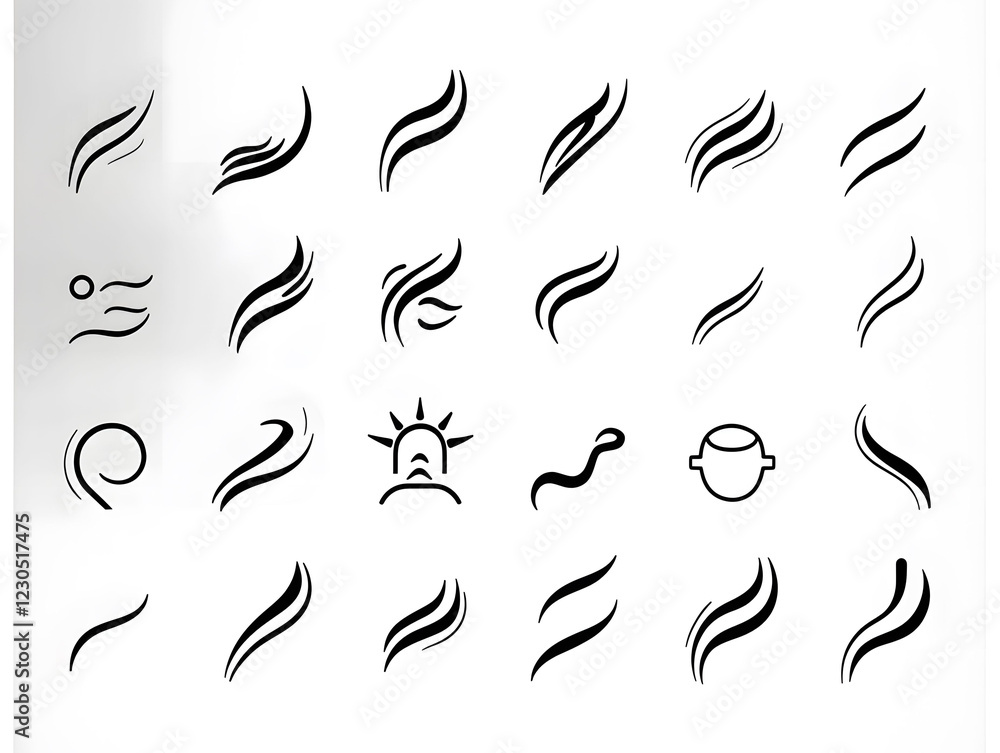 Poster a simple line drawing of an ink pen writing on paper, with three dots representing the number. the w