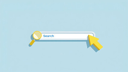 Search Bar design: Digital UI & Web Navigation,web design trends, search technology, online browsing, UX design, modern website elements. 