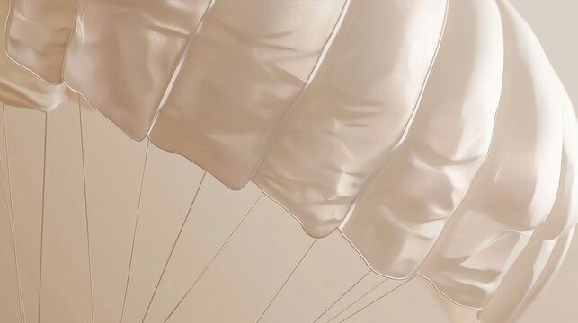 Parachute Canopy: A Study in Beige