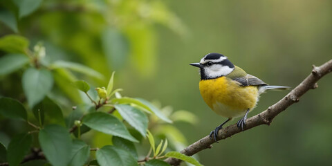A beautiful small bird, Northern Cardinal perching on a branch or flying up to bird feeder for a bite of sunflower seeds