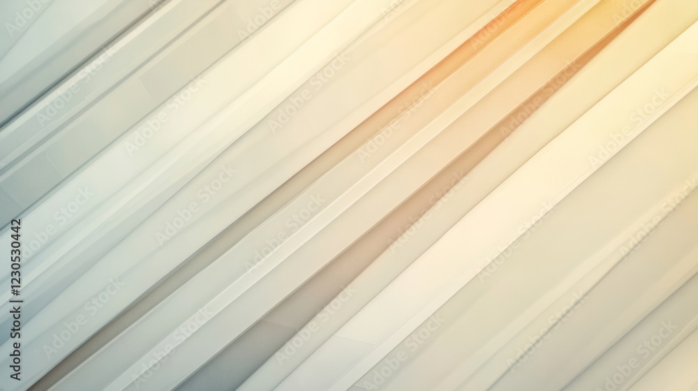 Aufkleber abstract background with diagonal lines in soft gray and orange tones.