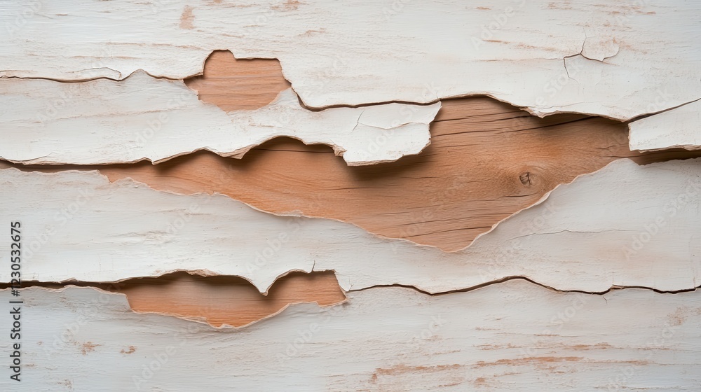 Poster a captivating abstract view of a wooden surface, showcasing layered textures and organic patterns th