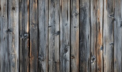 Naklejka premium A wooden wall with a grainy texture