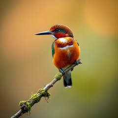 kingfisher on the branch