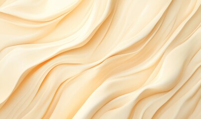 A very long, curvy, white line with a slight wave