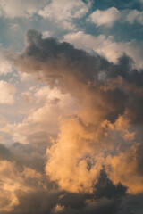 Dramatic Sunset Clouds