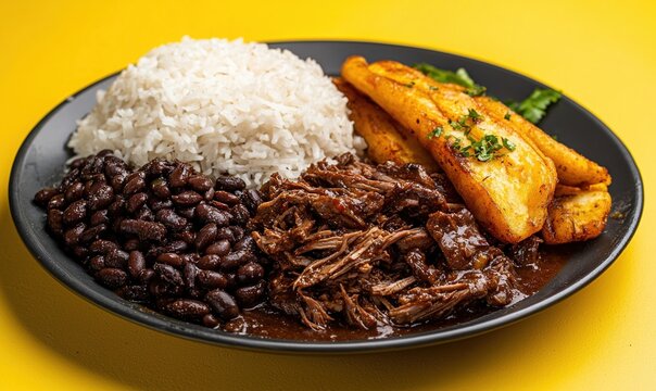 Exploring the vibrant flavors of pabellon criollo from Venezuela