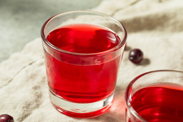 Cold Refreshing Healthy Cranberry Juice