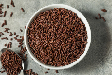 Dawrk Brown Chocolate Candy Sprinkles