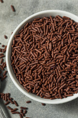 Dawrk Brown Chocolate Candy Sprinkles