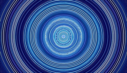abstract blue circular pattern