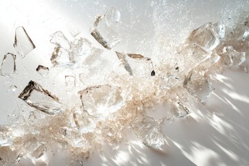 Shattered Glass Explosion