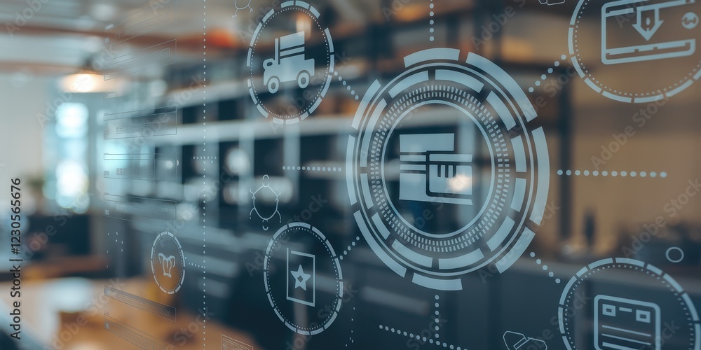Poster digital business process automation and workflow technology