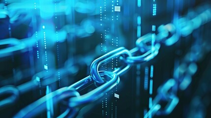 The Alluring Allure of a Captivating Blue Line - Segment Technology Background