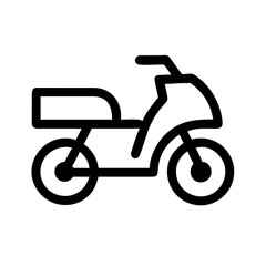 motorbike icon design
