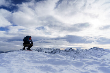 montagne neige