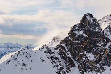 montagne neige