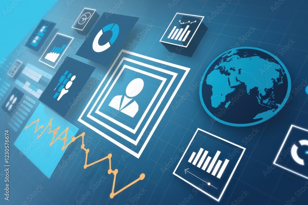 Poster global business analytics: data-driven insights for strategic decision-making