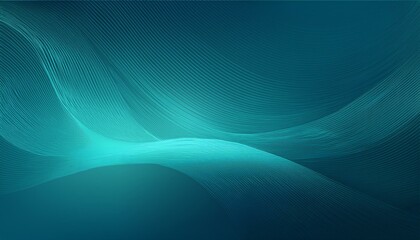 abstract dark teal background with light wave blurred turquoise water backdrop  illustration for your graphic design banner wallpaper or poster website