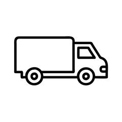 mover truck icon design