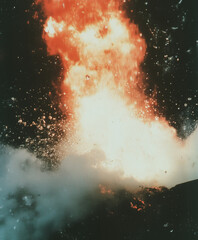 Futuristic Explosion & Missile Launch – Cinematic Sci-Fi Warfare