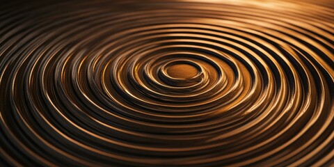Obraz premium Abstract close-up of concentric circular patterns, suitable for backgrounds, art projects, and design elements.
