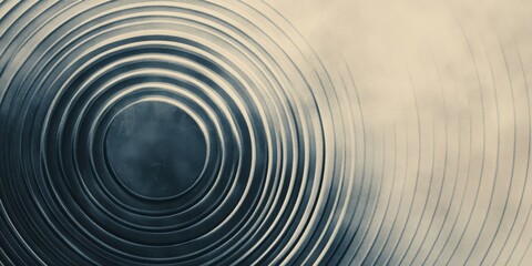 Obraz premium Abstract image of concentric circles, suitable for art, design, or decoration projects. Ideal for backgrounds or textures.