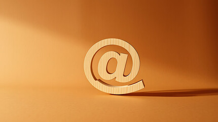 Email Symbol Concept: At symbol, digital communication, email marketing, online messaging, internet symbol, email services, business email, email branding, email technology.