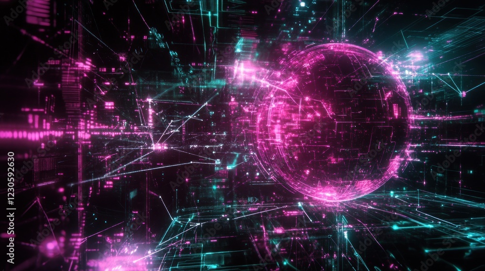 Poster Abstract Digital Sphere Network Global Data Flow
