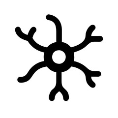 Obraz premium neuron icon design