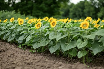 Sunflower Field in Bloom