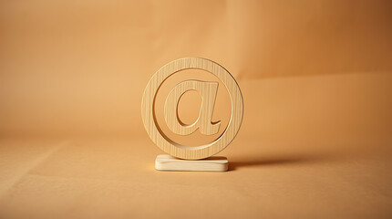 Email Symbol Concept: At symbol, digital communication, email marketing, online messaging, internet symbol, email services, business email, email branding, email technology.