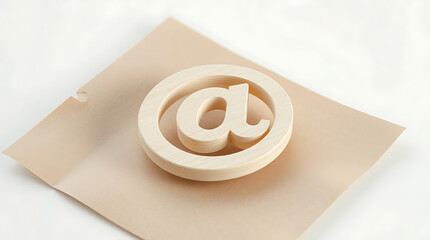 Email Symbol Concept: At symbol, digital communication, email marketing, online messaging, internet symbol, email services, business email, email branding, email technology.