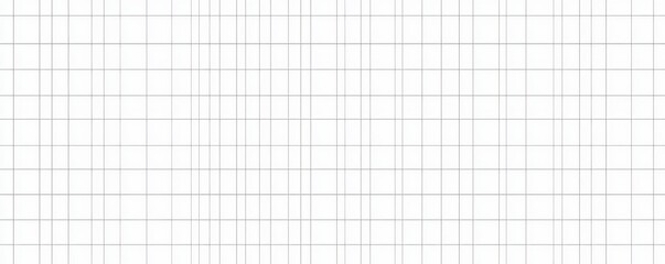 Modern illustration of a squared notebook with a seamless grey grid texture, designed as a school notebook for mathematics on a white background