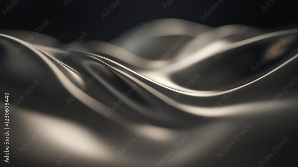 Aufkleber close-up of a black and white abstract background with a wave-like pattern. the wave appears to be m