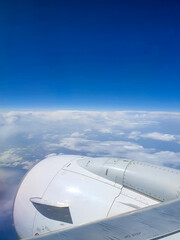 Vista aerea desde un avión 