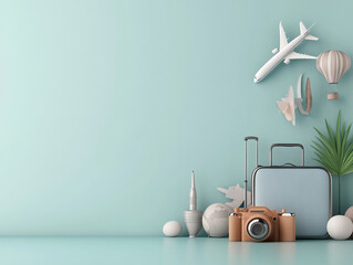 Travel essentials and creative decor for wanderlust lovers
