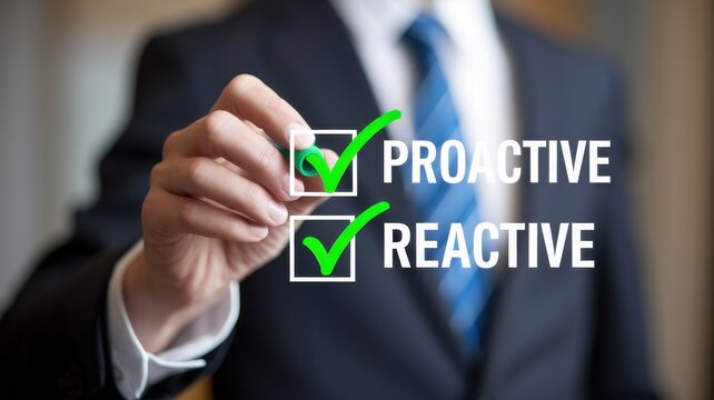 Proactive vs. Reactive: A Business Decision-Making Approach