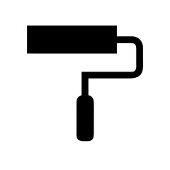 paint roller icon design